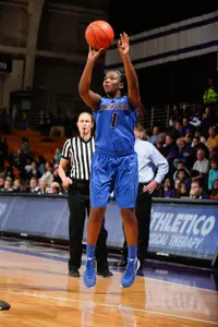 Ashton Millender shot 73 percent for the week and was named to the BIG EAST Conference Weekly Honor Roll.