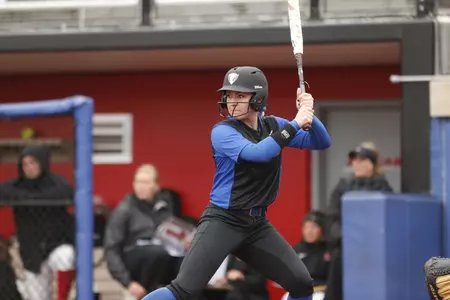Dylan Christensen recorded her first home run of the season in DePaul's defeat.