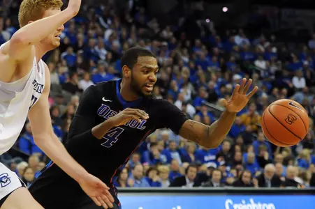 Myke Henry fell one point shy of a double-double.