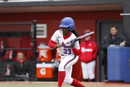 Cherelle Chambers scored DePaul's lone run of the game.