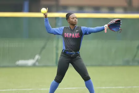 Cherelle Chambers scored one of DePaul's two runs