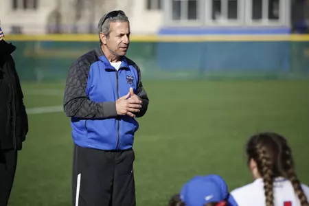 DePaul softball head coach Eugene Lenti.