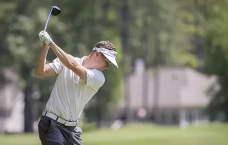 James Lelliott and the Blue Demons hit the links in Washington on Monday and Tuesday.