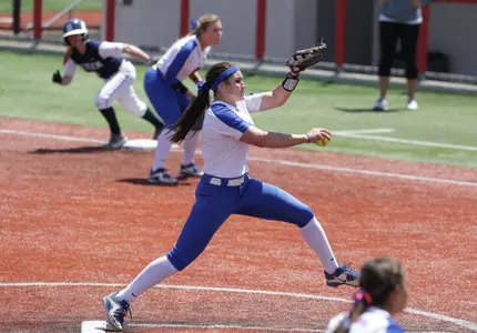 Morgan Maize finished her senior year with a .384 batting average and 3.75 ERA in the circle.