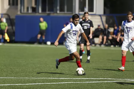 John Freitag led the Blue Demons with seven points in seven matches this spring.