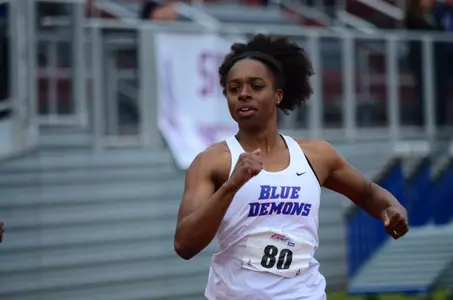 Tayler Whittler competes in both the women's 100m and 200m dashes