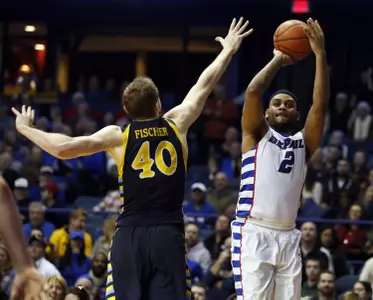 Tommy Hamilton IV played in 92 games during his three seasons at DePaul.