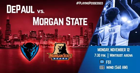 MBB vs. Morgan State Graphic