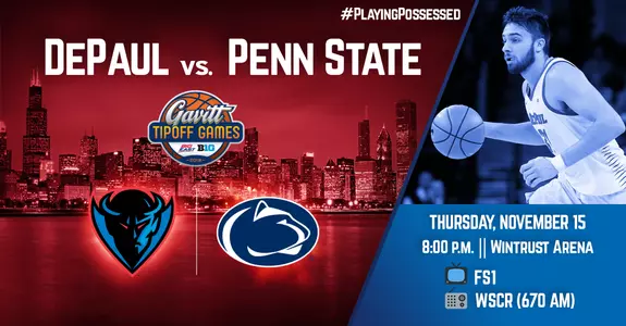 MBB vs. Penn State Graphic