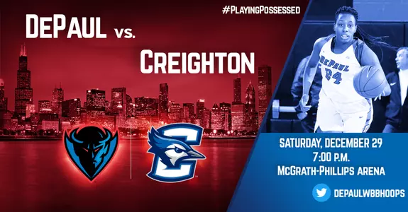 WBB vs. Creighton Preview Graphic