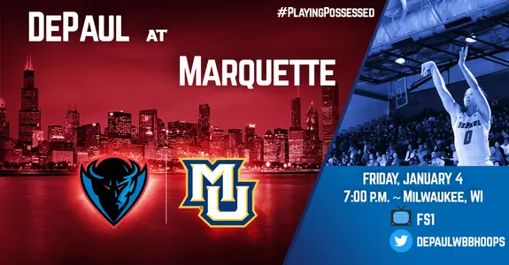 WBB @ Marquette Preview Graphic