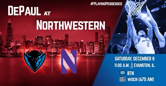 MBB at Northwestern Preview Graphic