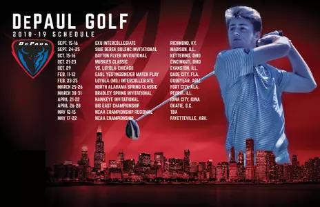 2018-19 Golf Schedule