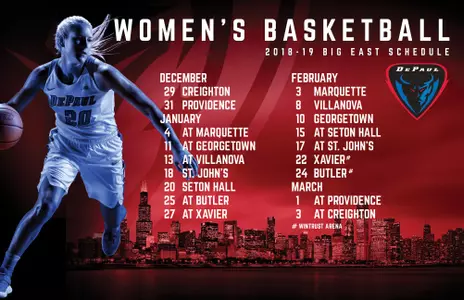 BIG EAST Schedule Graphic