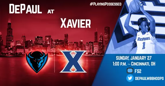 WBB @ Xavier Preview Graphic