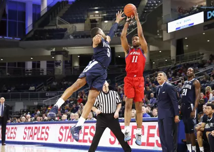 Eli Cain three pointer against Villanova