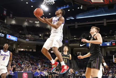 DePaul men's basketball vs. Northwestern at Wintrust Arena on Saturday, Dec. 21, 2019.