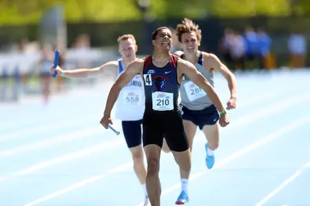 Henry Larkin 4x400 Finish - 2019 BIG EAST Outdoor