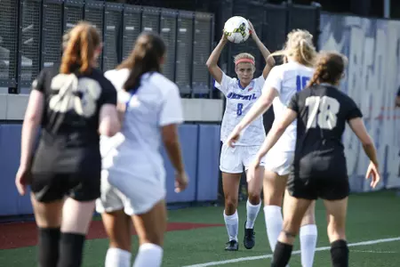 DePaul women's soccer vs Purdue at Wish Field on 08/29/2019 in Chicago. DePaul Athletics Photo by John Konstantaras | http://JohnKonPhoto.com