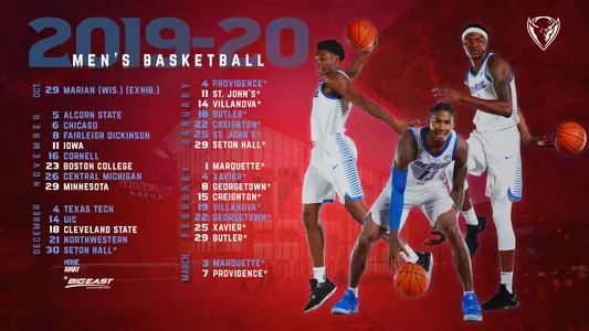2019-20 Men's Basketball Full Schedule