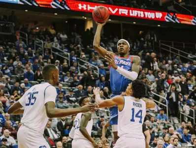 Reed Shooting at Prudential Center during game vs. Seton Hall.
