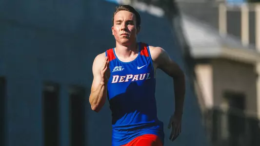 Kyle Mastrangeli running at Lane Stadium