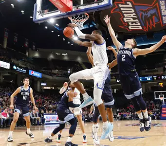 DePaul men's basketball vs. Villanova on Wednesday Feb. 19, 2020 at Wintrust Arena.
