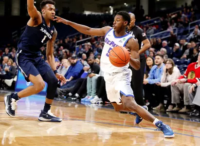 DePaul men's basketball vs. Xavier at Wintrust Arena on Tuesday, Feb. 4.