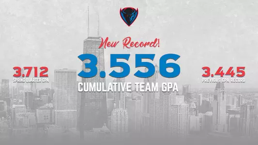 DePaul Student-Athletes Set Cumulative GPA Record with 3.556