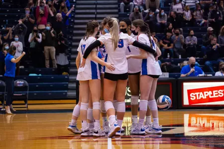 Volleyball huddle