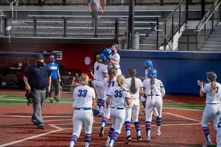 Softball Team Celebration