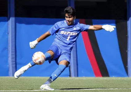 DePaul Men's Soccer took on No. 25 Bowling Green in the 2022 season opener, fighting to a 0-0 draw