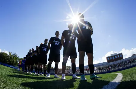 DePaul Men's Soccer took on No. 25 Bowling Green in the 2022 season opener, fighting to a 0-0 draw