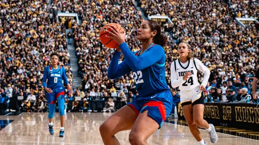 Anaya Peoples shoots a midrange bucket