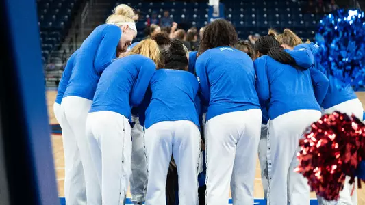 WBB Team Huddle