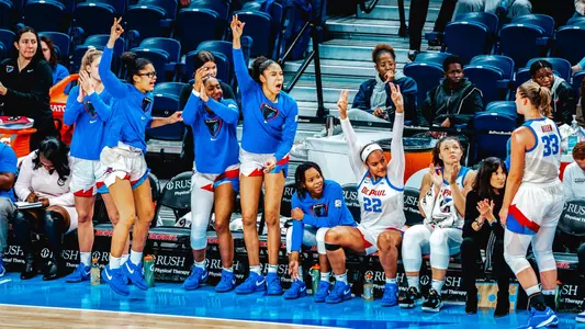 WBB Bench Celebration