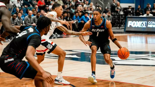 javan johnson dribble at uconn
