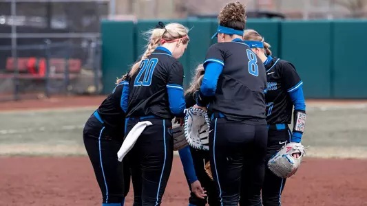 Softball Team Huddle