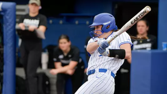 Tori Meyer swings bat