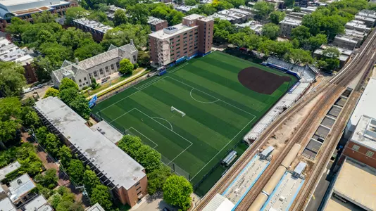 wish field overview/drone shot