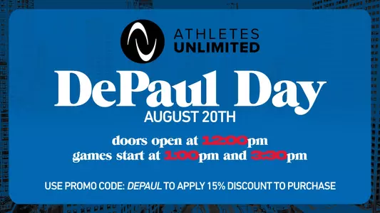 depaul day at athletes unlimited