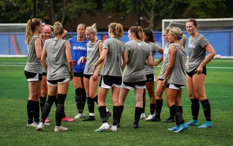 Women's Soccer Practice