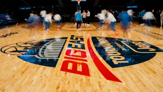 big east tournament floor logo