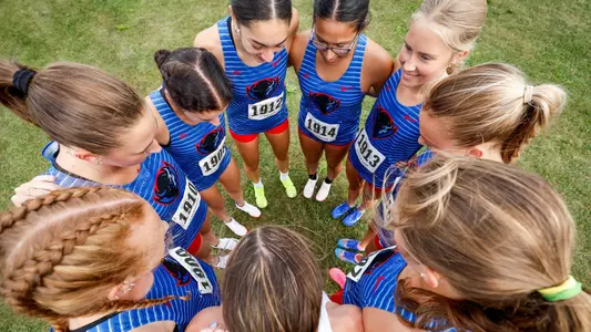 XC Team Huddle