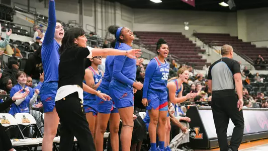 WBB Bench Celebration