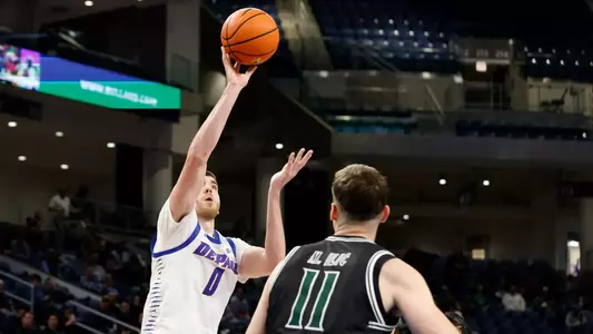 Troy D'Amico looks for the two-point shot