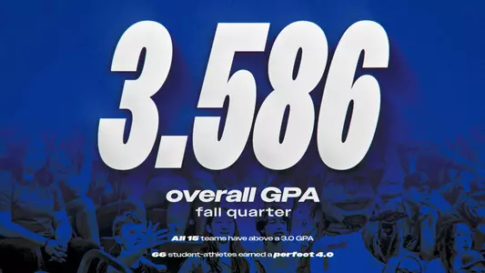 3.568 fall quarter GPA