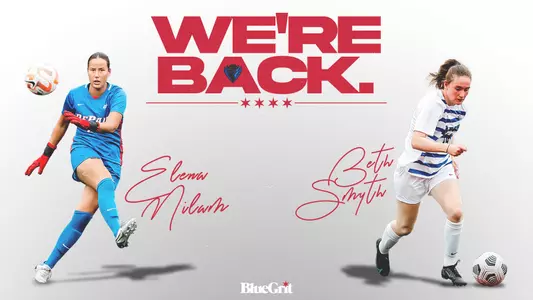 Elena Milam and Beth Smyth are returning