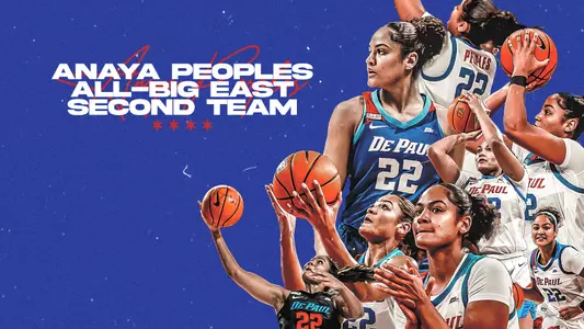 Anaya Peoples All-BIG EAST Second Team