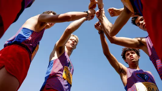 XC Team Huddle